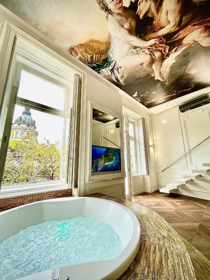 Appartement Vip Jacuzzi Luxury à Budapest Extérieur photo