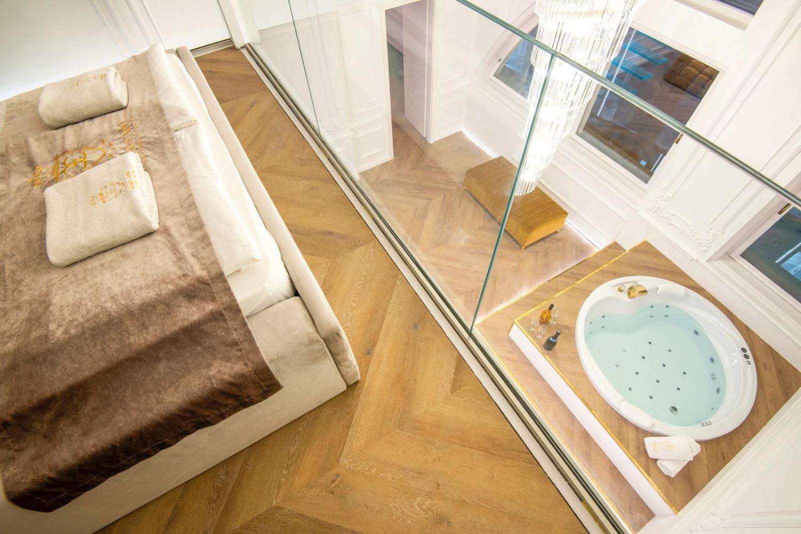 Appartement Vip Jacuzzi Luxury à Budapest Extérieur photo